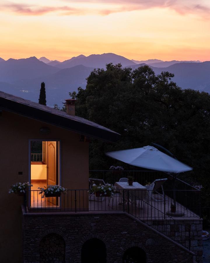 La Casetta, Appartamento Con Vista Lago E Montagne San Zeno di Montagna Exteriör bild